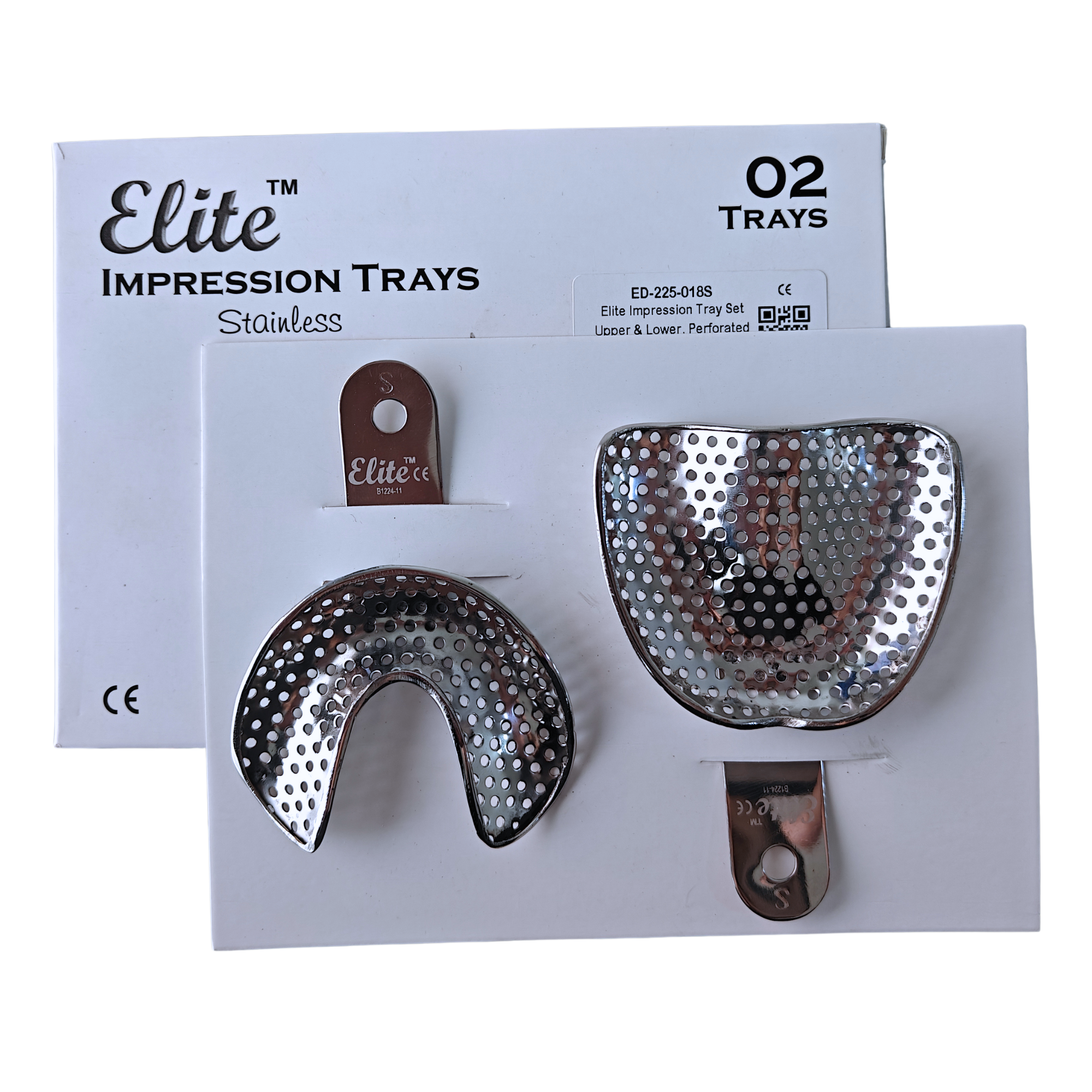 PORTE EMPREINTES INOX TOTAL 2PCS