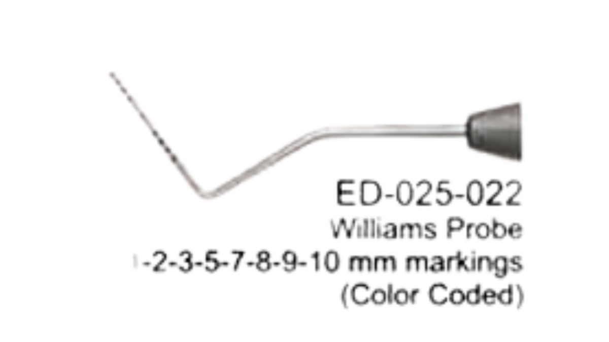 SONDE PARODENTALE WILLIAMS