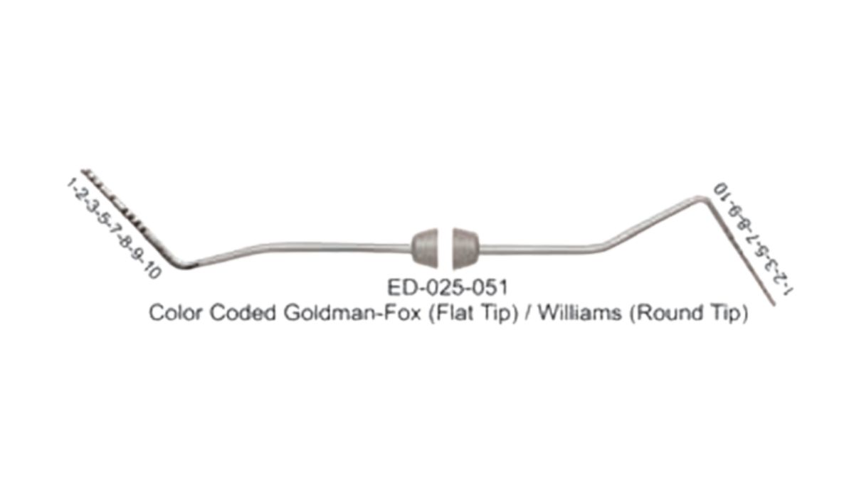 SONDE EXPLORATRICE WL DOUBLE ROUND TIP