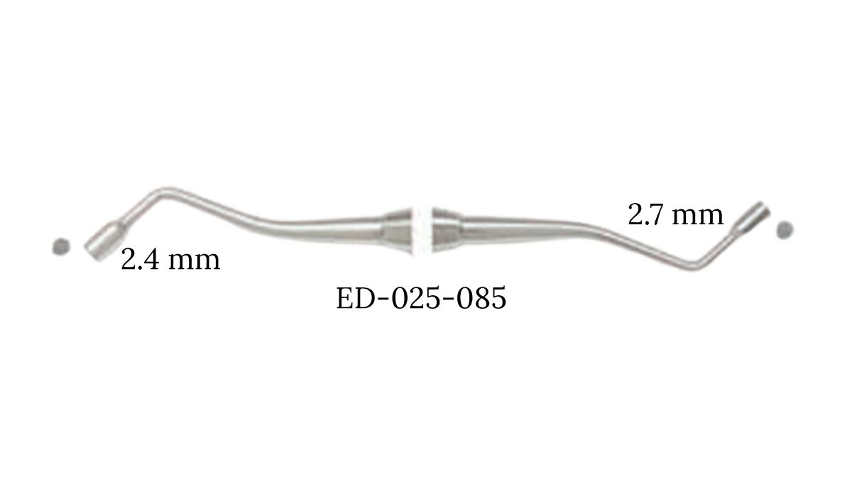 FOULOIR DENTELE 2.7 MM 2.4 MM