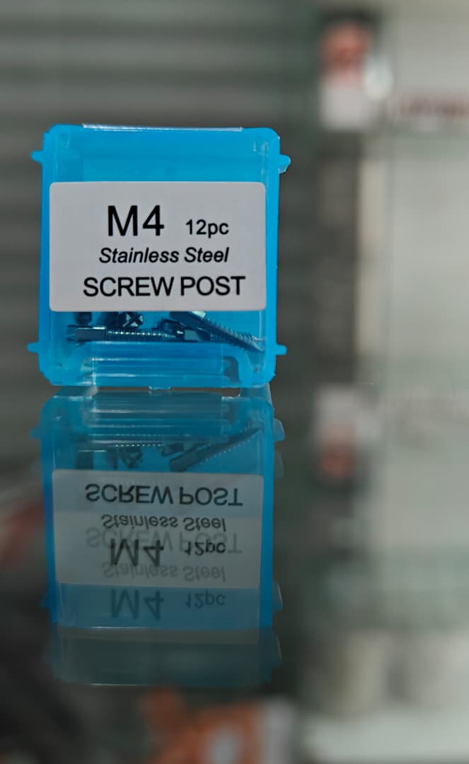 SCREW POST STAINLESS STEEL M BT/12